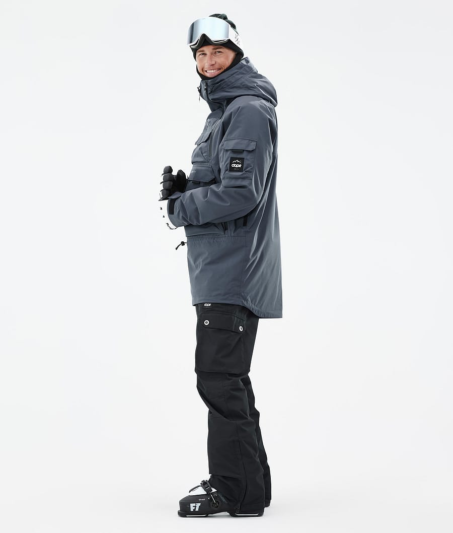 Dope Akin Skijakke Herre Metal Blue Blå Ridestore.no