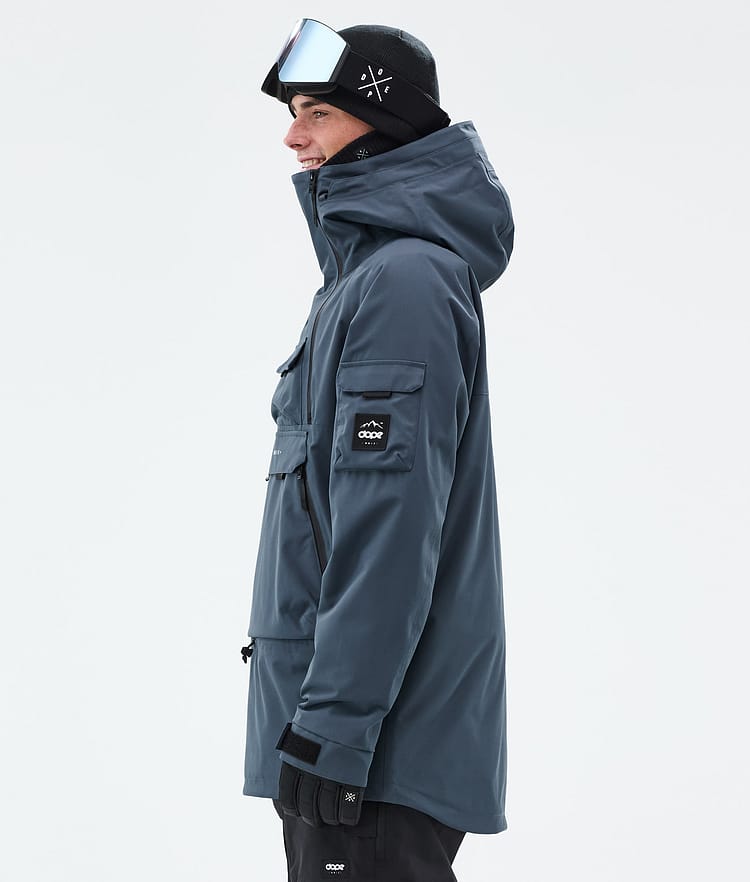 Dope Akin Snowboardjakke Herre Metal Blue, Bilde 5 av 9