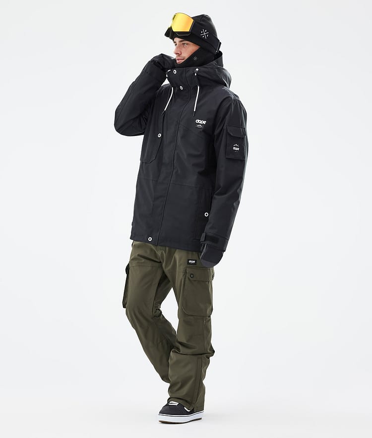 Dope Iconic Snowboardbukse Herre Olive Green, Image 2 of 7