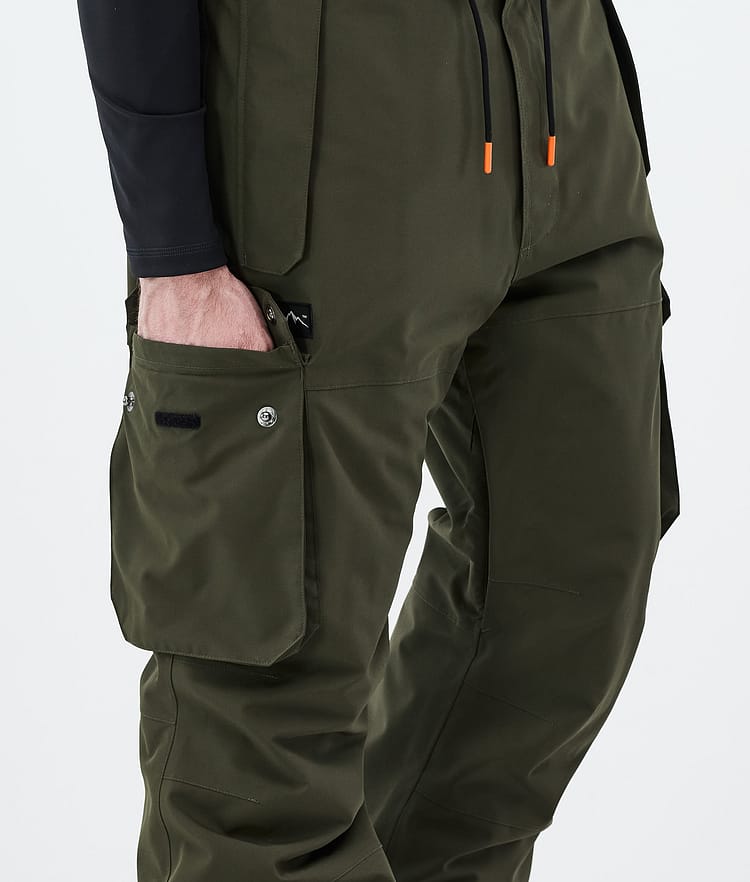 Dope Iconic Snowboardbukse Herre Olive Green, Image 6 of 7