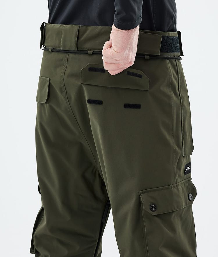 Dope Iconic Snowboardbukse Herre Olive Green, Image 7 of 7