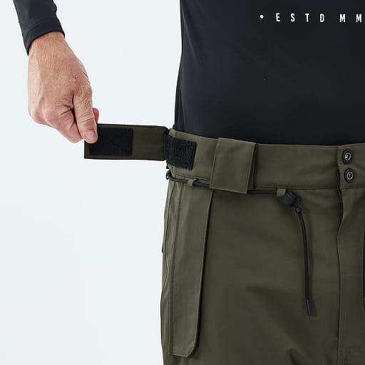 Elastisk justerbar linning