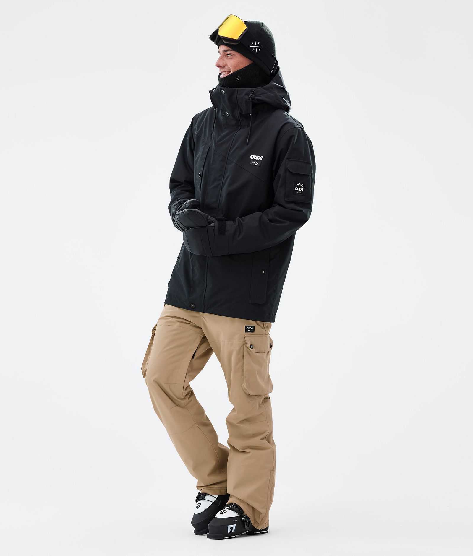 Dope Iconic Skibukse Herre Khaki, Bilde 2 av 7