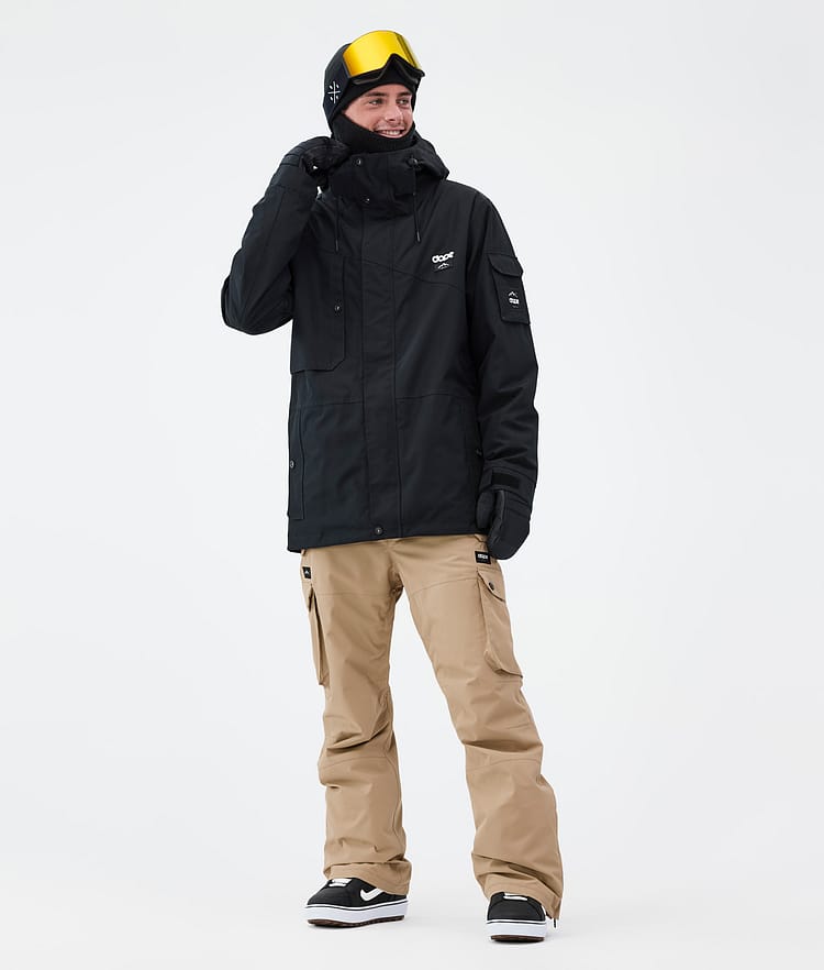 Dope Iconic Snowboardbukse Herre Khaki Renewed, Bilde 2 av 7