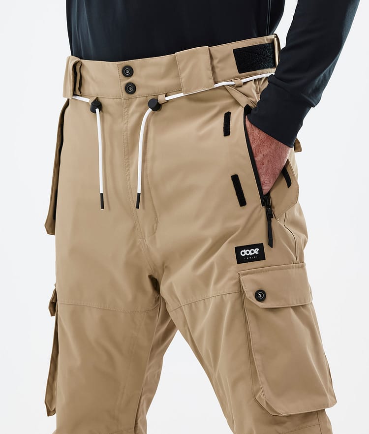 Dope Iconic Snowboardbukse Herre Khaki Renewed, Bilde 5 av 7