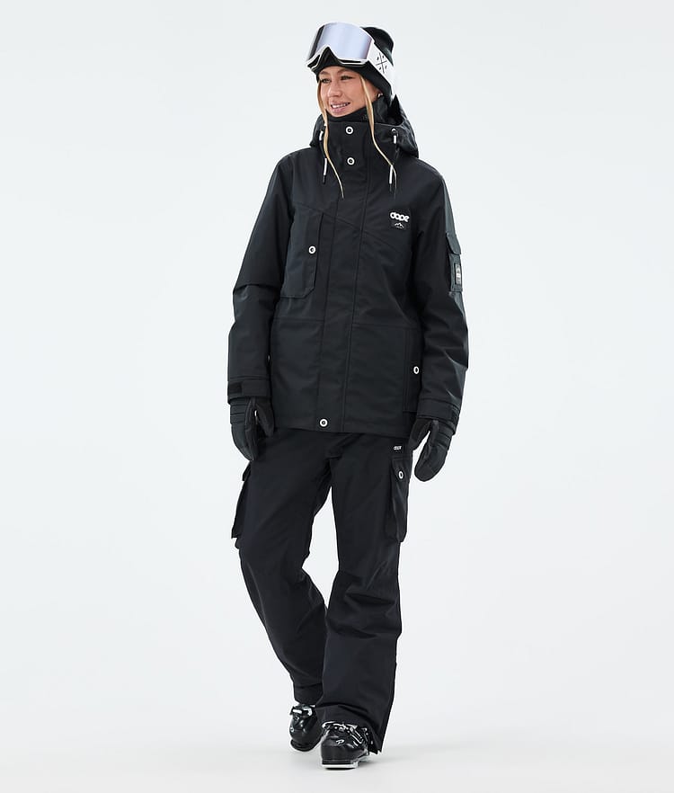 Dope Adept W Skijakke Dame Black, Bilde 2 av 8