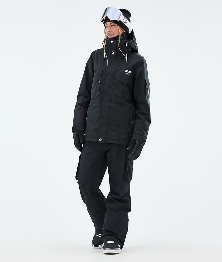 Dope Adept W Snowboardjakke Dame Black, Bilde 2 av 8