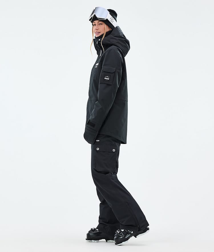 Dope Adept W Skijakke Dame Black, Bilde 3 av 8