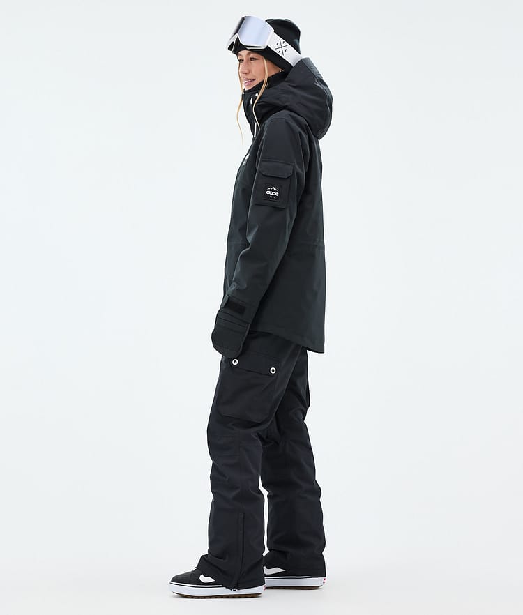 Dope Adept W Snowboardjakke Dame Black, Bilde 3 av 8