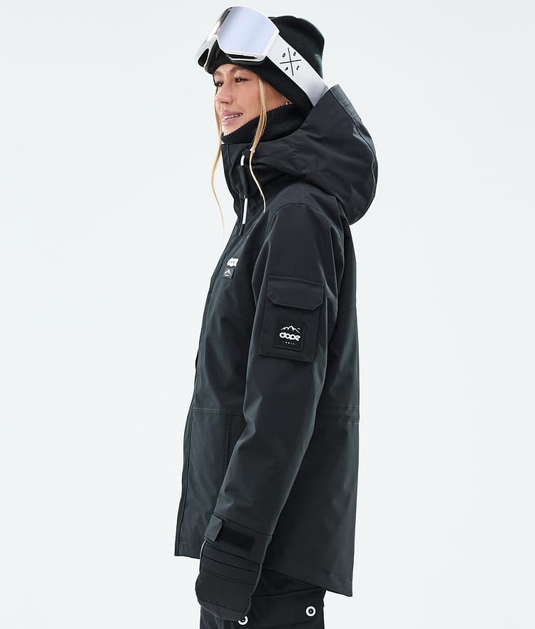 Dope Adept W Skijakke Dame Black, Bilde 5 av 8