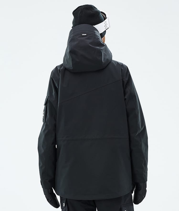 Dope Adept W Skijakke Dame Black, Bilde 6 av 8
