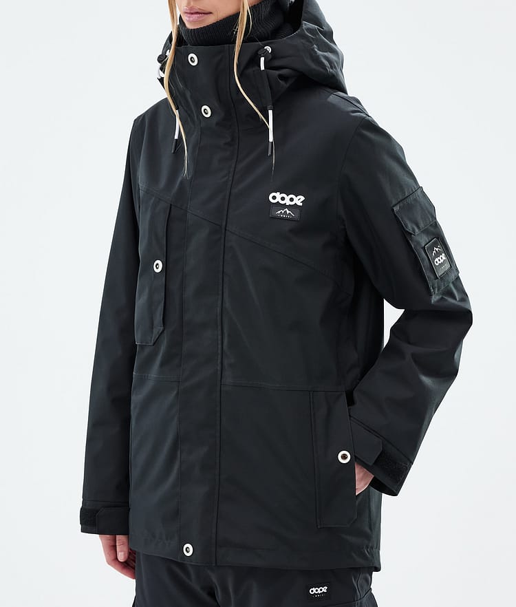 Dope Adept W Skijakke Dame Black, Bilde 7 av 8