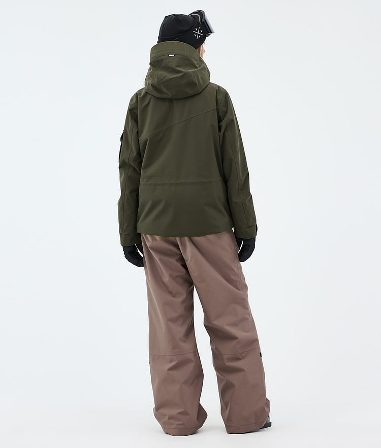 Dope Adept W Skidoutfit Dame Olive Green/Walnut, Image 2 of 2