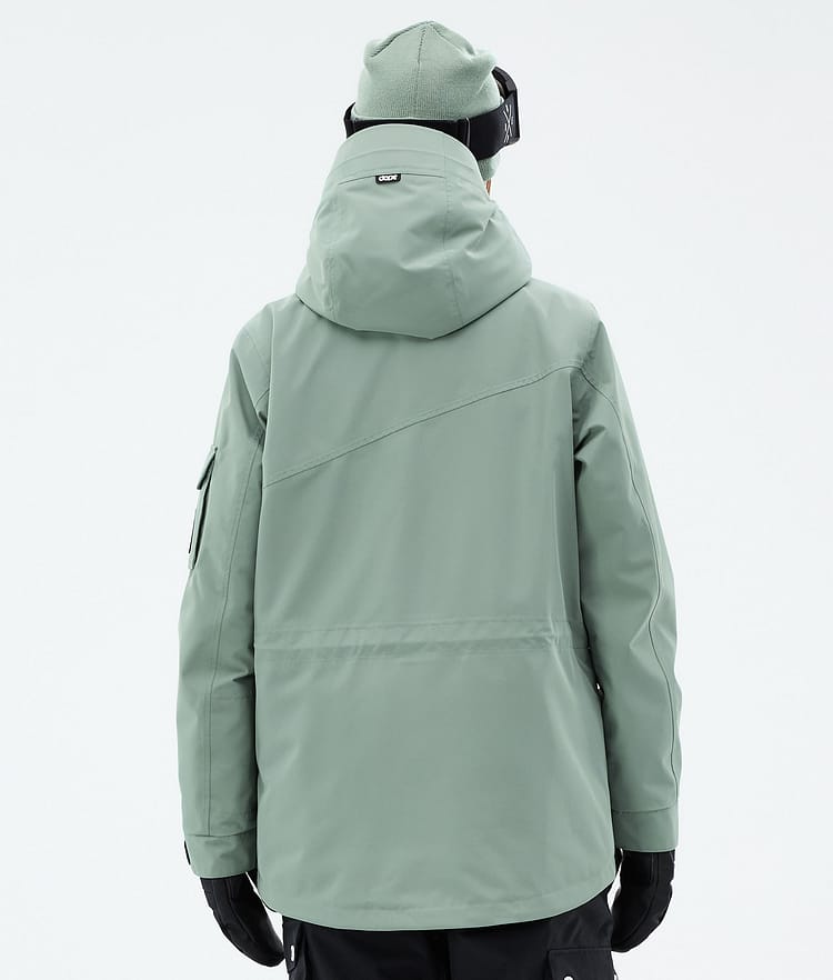 Dope Adept W Skijakke Dame Faded Green, Bilde 6 av 9