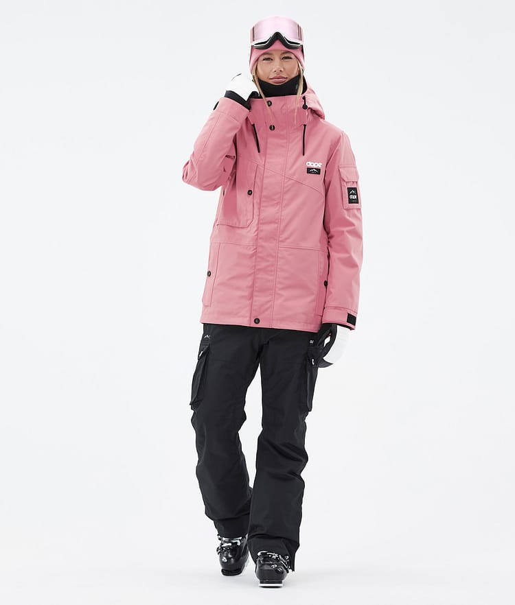 Dope Adept W Skijakke Dame Pink/Black, Bilde 3 av 10