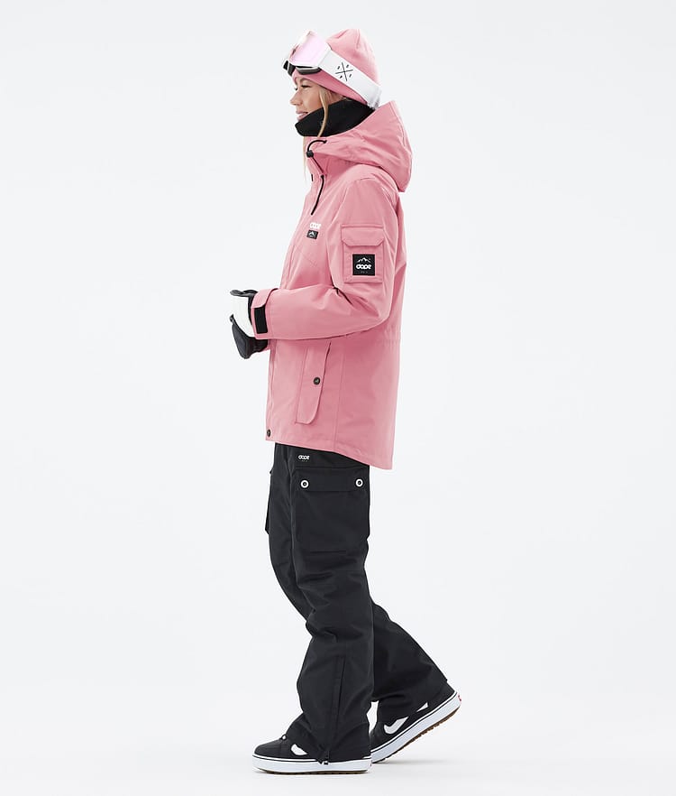 Dope Adept W Snowboardjakke Dame Pink Renewed, Bilde 4 av 10