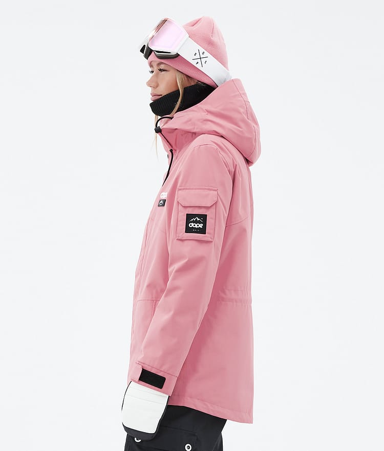 Dope Adept W Skijakke Dame Pink/Black