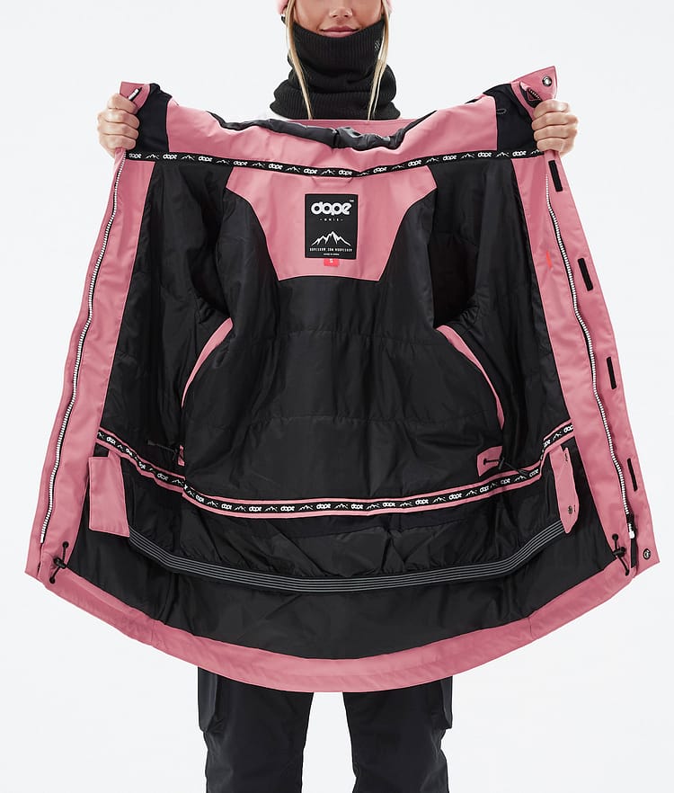 Dope Adept W Snowboardjakke Dame Pink, Bilde 10 av 10