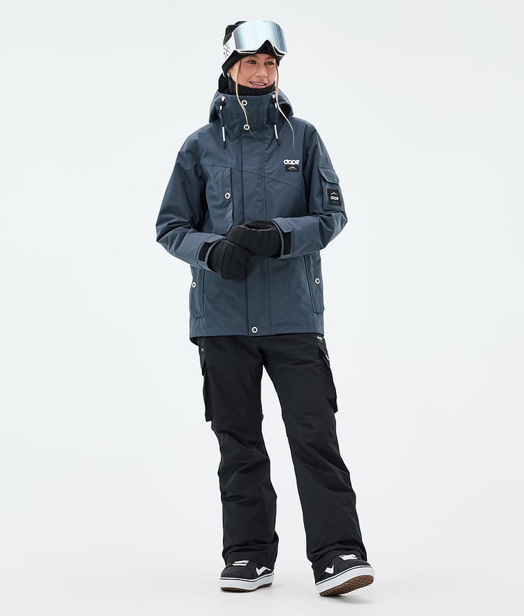 Dope Adept W Snowboardjakke Dame Metal Blue, Bilde 2 av 9