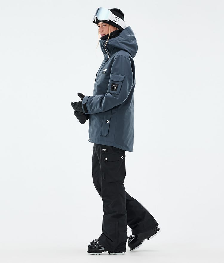 Dope Adept W Skijakke Dame Metal Blue, Bilde 3 av 9