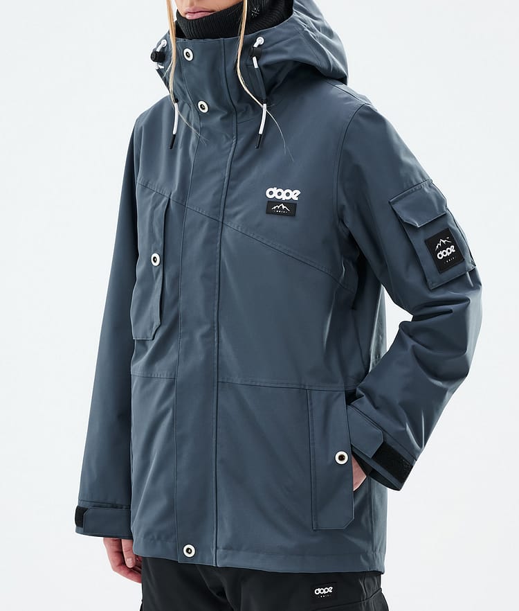 Dope Adept W Skijakke Dame Metal Blue, Bilde 7 av 9