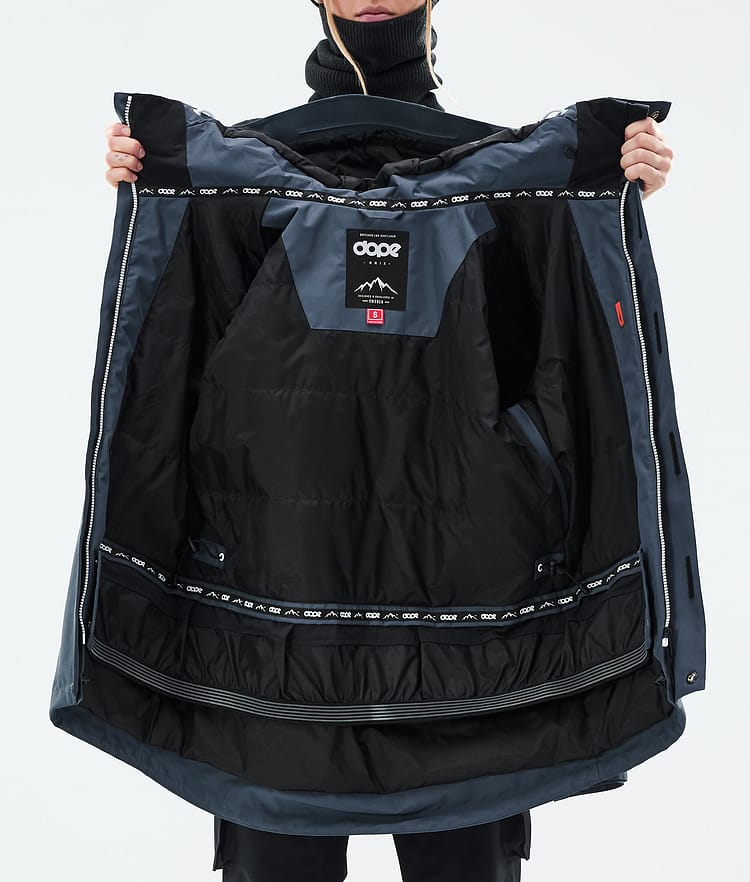 Dope Adept W Skijakke Dame Metal Blue, Bilde 9 av 9