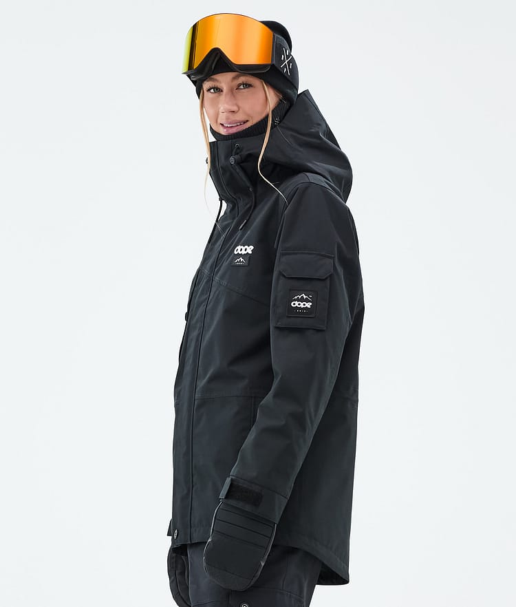 Dope Adept W Skijakke Dame Blackout, Bilde 5 av 9