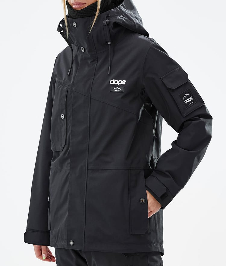 Dope Adept W Snowboardjakke Dame Blackout, Bilde 8 av 10