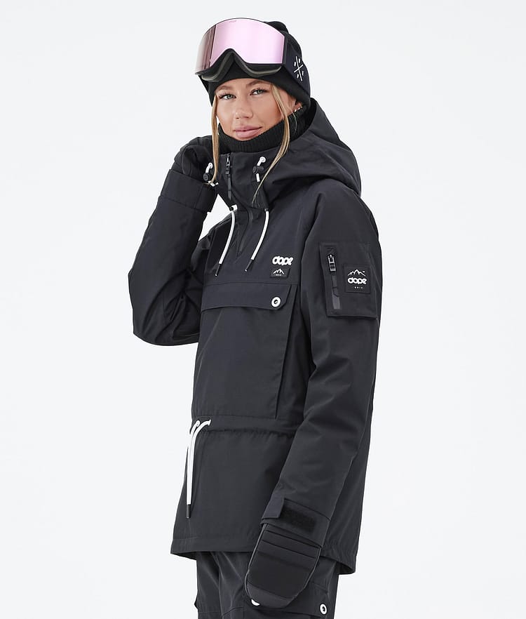 Dope Annok W Snowboardjakke Dame Black, Bilde 6 av 9