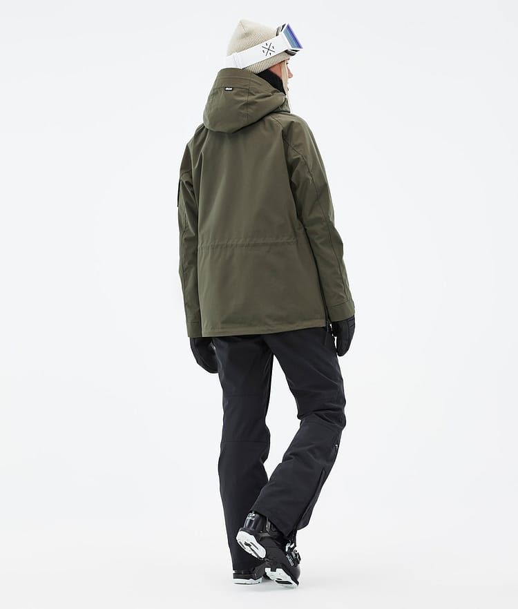 Dope Annok W Skijakke Dame Olive Green, Bilde 5 av 9