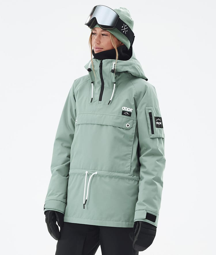 Dope Annok W Snowboardjakke Dame Faded Green Renewed, Bilde 1 av 8