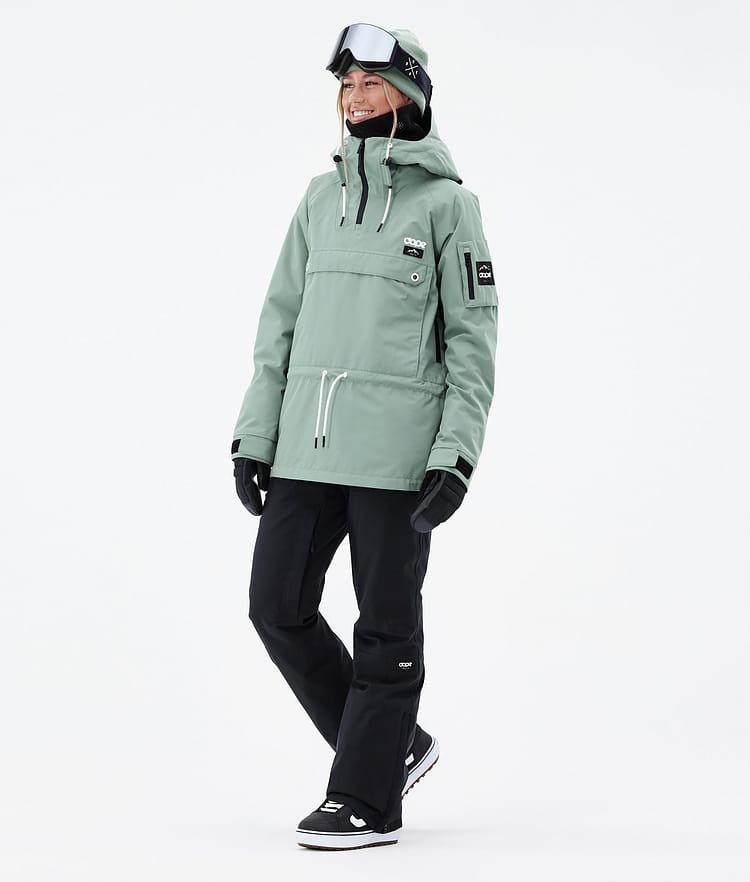 Dope Annok W Snowboardjakke Dame Faded Green Renewed, Bilde 3 av 8