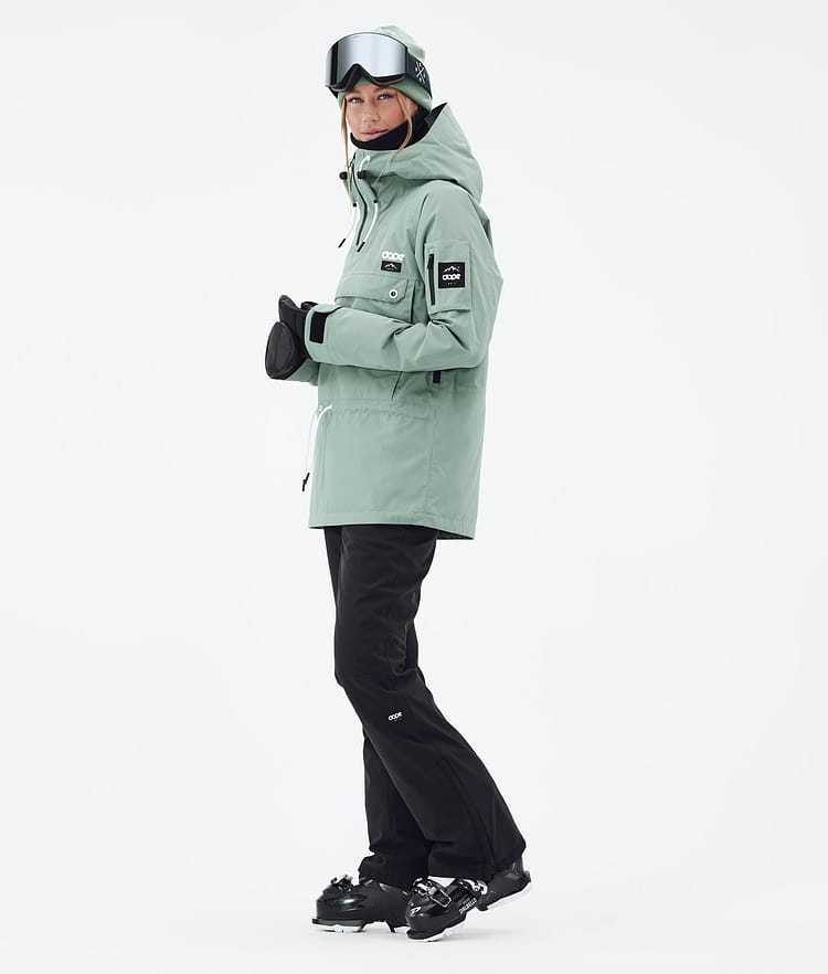 Dope Annok W Skijakke Dame Faded Green, Bilde 3 av 8