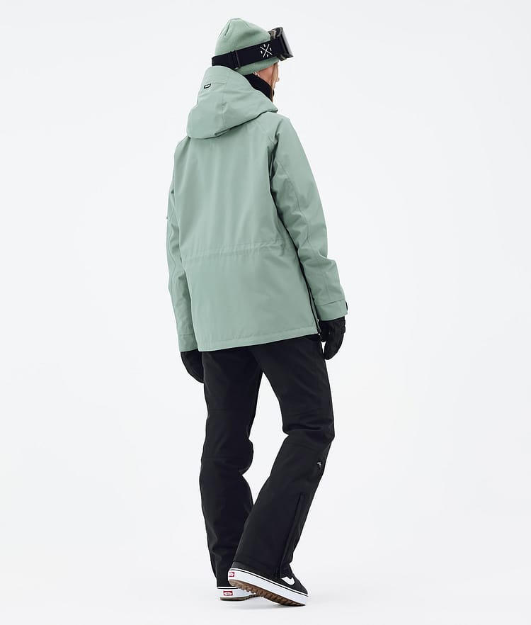 Dope Annok W Snowboardjakke Dame Faded Green Renewed, Bilde 4 av 8