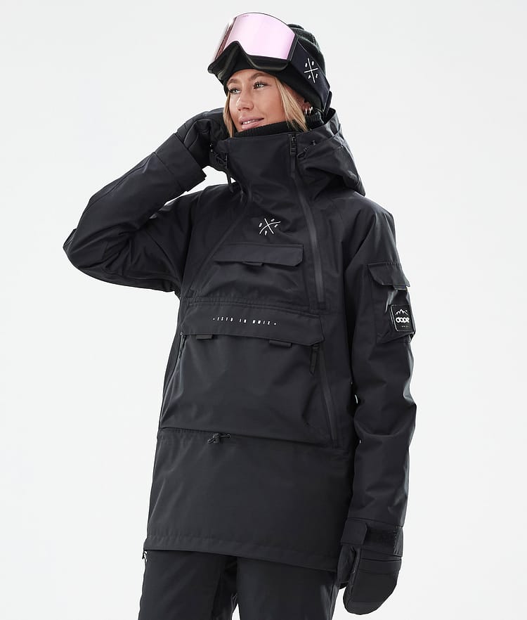 Dope Akin W Snowboardjakke Dame Black Renewed, Bilde 1 av 9