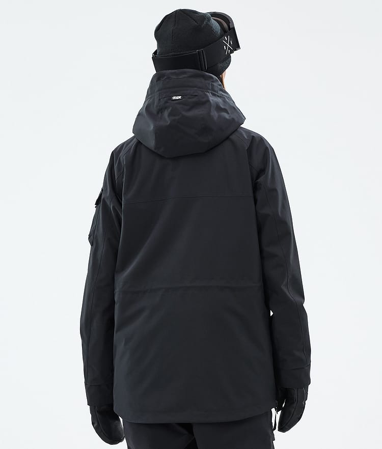 Dope Akin W Snowboardjakke Dame Black, Bilde 6 av 9