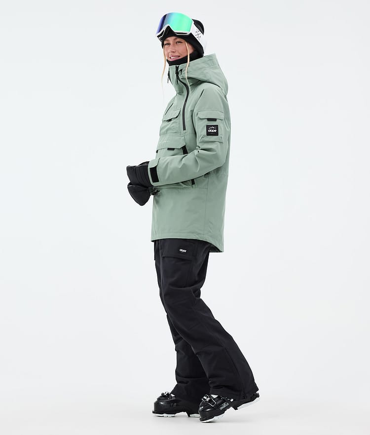 Dope Akin W Skijakke Dame Faded Green, Bilde 3 av 9