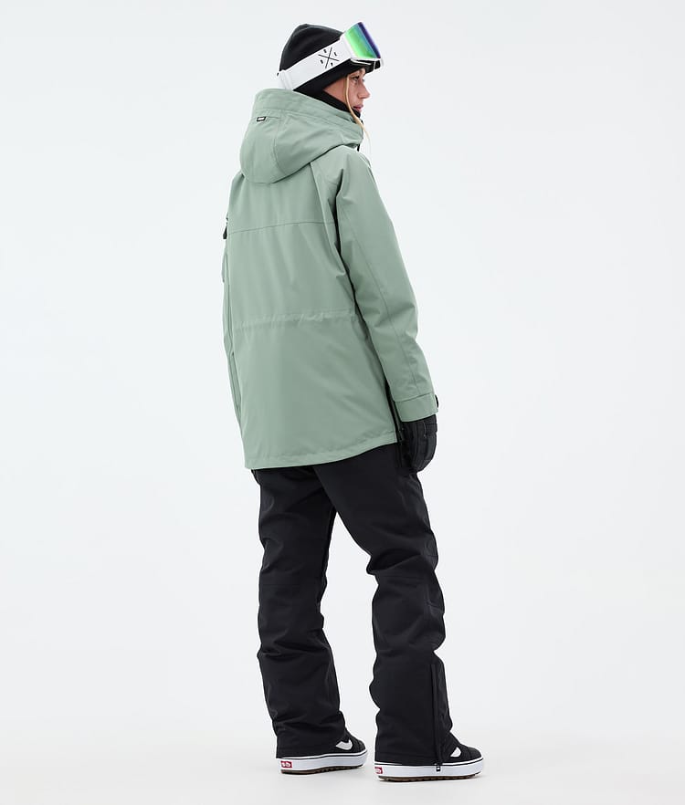 Dope Akin W Snowboardjakke Dame Faded Green, Bilde 4 av 9