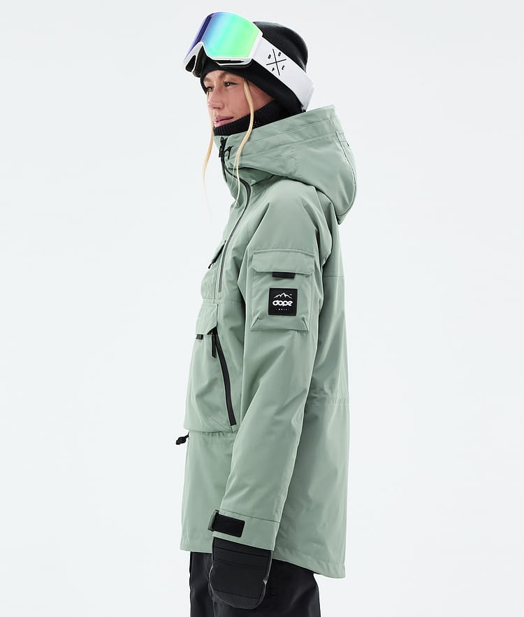 Dope Akin W Skijakke Dame Faded Green, Bilde 5 av 9