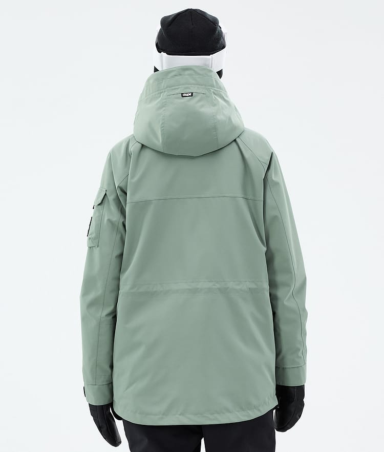 Dope Akin W Skijakke Dame Faded Green, Bilde 6 av 9