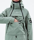 Dope Akin W Snowboardjakke Dame Faded Green Renewed, Bilde 8 av 8