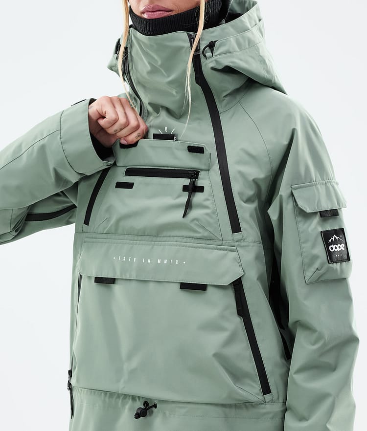 Dope Akin W Skijakke Dame Faded Green, Bilde 9 av 9