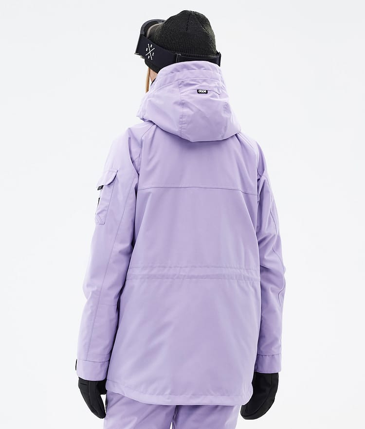 Dope Akin W Snowboardjakke Dame Faded Violet Renewed, Bilde 7 av 8