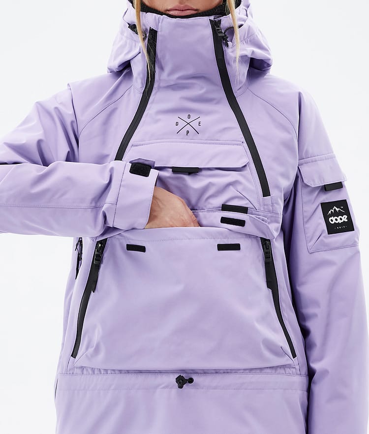 Dope Akin W Snowboardjakke Dame Faded Violet Renewed, Bilde 9 av 8