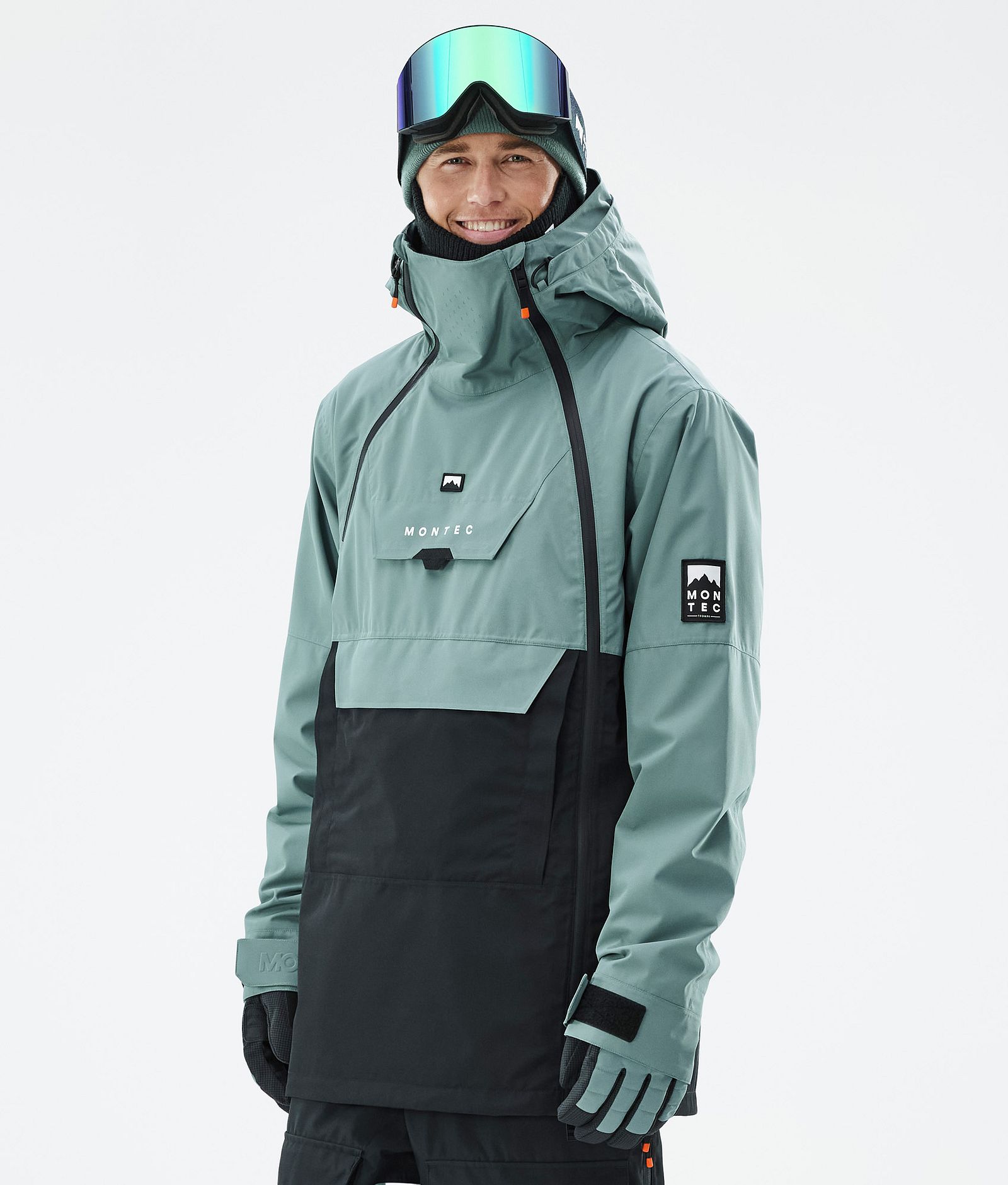 Montec Doom Snowboardjakke Herre Atlantic/Black Renewed, Bilde 1 av 11