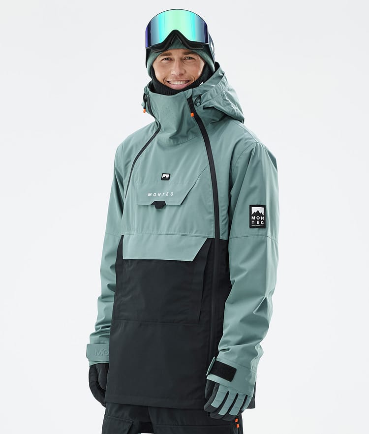 Montec Doom Snowboardjakke Herre Atlantic/Black Renewed, Bilde 1 av 10