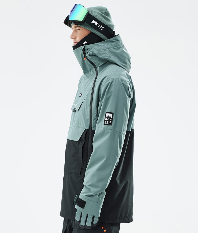 Montec Doom Snowboardjakke Herre Atlantic/Black Renewed, Bilde 5 av 10