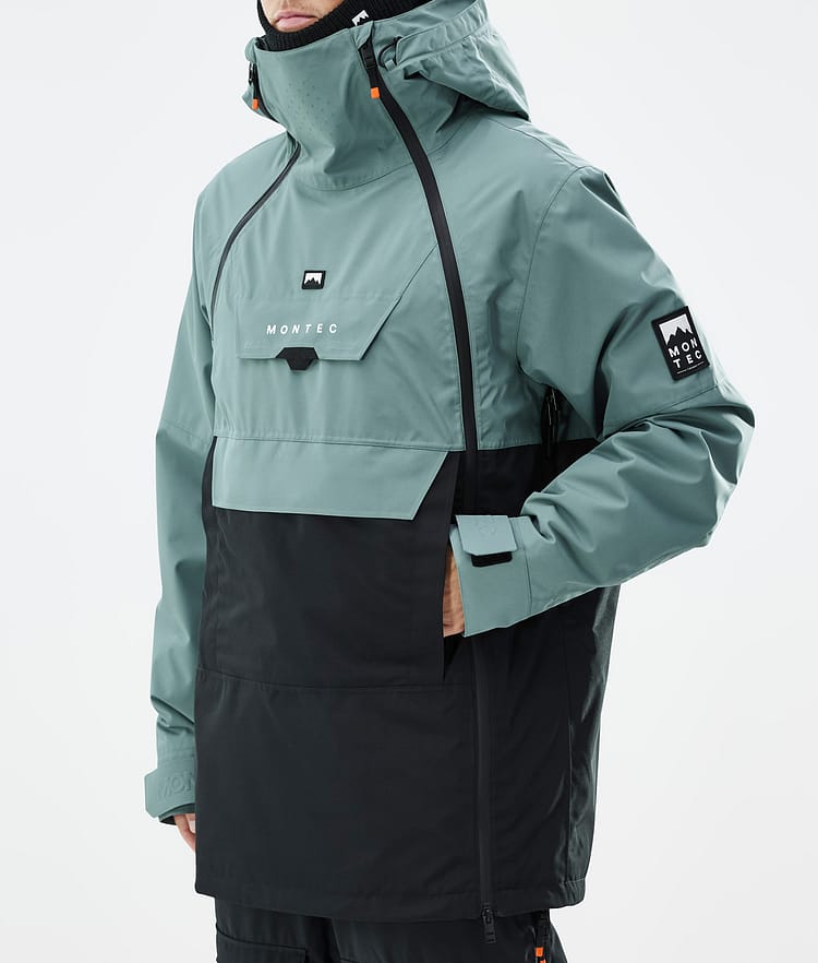Montec Doom Snowboardjakke Herre Atlantic/Black Renewed, Bilde 7 av 10