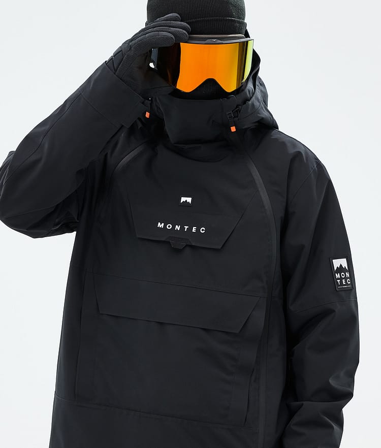Montec Doom Snowboardjakke Herre Black Renewed, Bilde 2 av 11