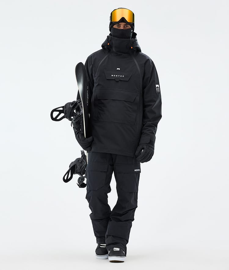 Montec Doom Snowboardjakke Herre Black Renewed, Bilde 3 av 11